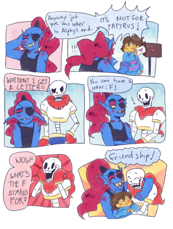 Undyne's letter Undertale Know Your Meme