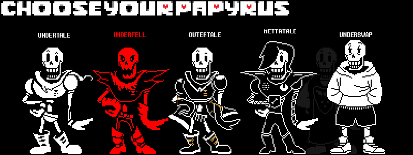 Choose Your Papyrus Battle Sprite Edition Choose Your Papyrus Battle Sprite Edition