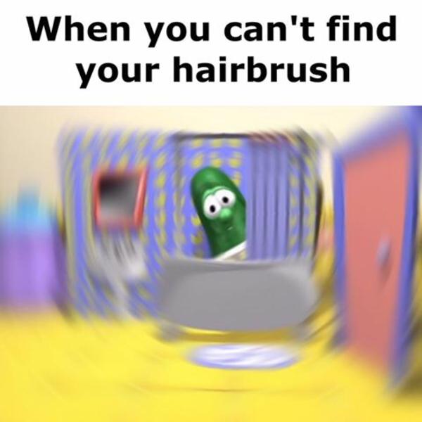 When you can't find your hairbrush Confused Mr. Krabs Know Your Meme