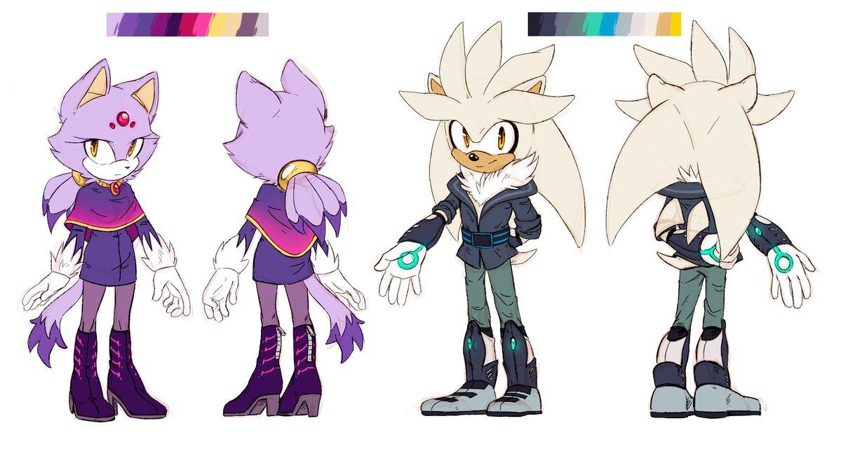 Future Silver Blaze Sonic The Hedgehog Know Your Meme Sonic The Hedgehog Future Silver Blaze