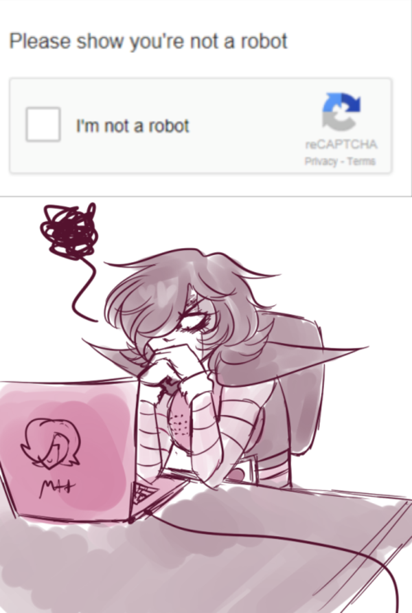 Humans prepared for the robots... | I'm Not a Robot | Know Your Meme