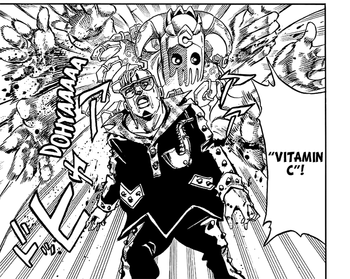 Vitamin C JoJo's Bizarre Adventure Know Your Meme