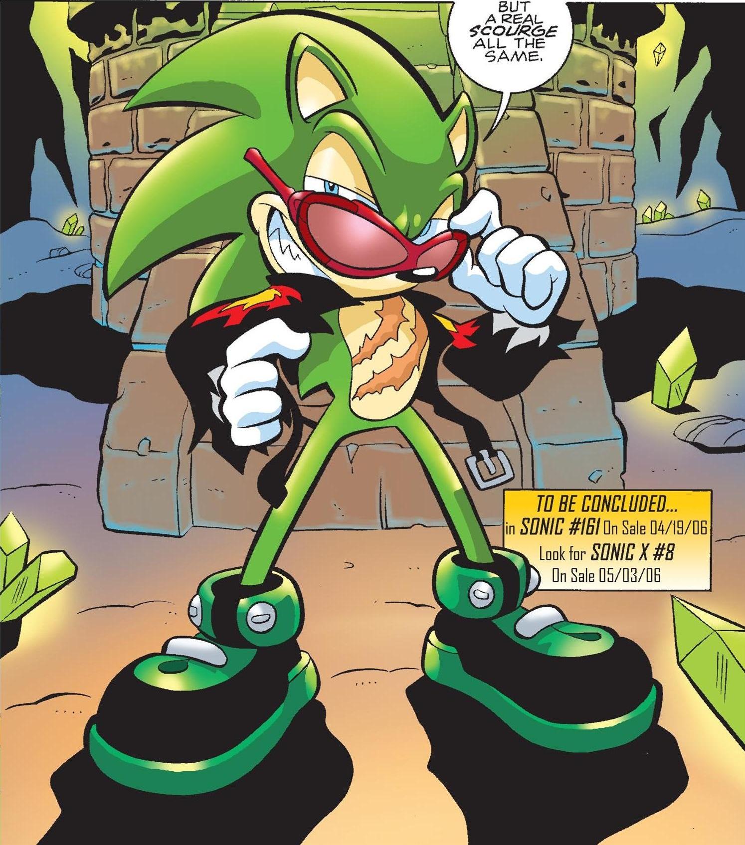Scourge As We Know Hims First Appearance Archie Sonic Comics Know 