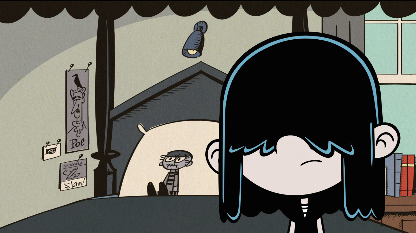 Lucy in her bedroom The Loud House Know Your Meme