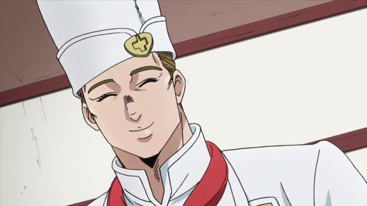 chef's smile JoJo's Bizarre Adventure Know Your Meme