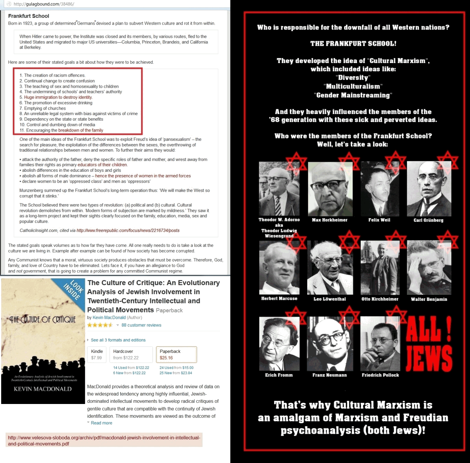 Frankfurt School | /pol/ | Know Your Meme