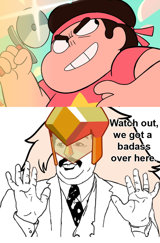 edgy level pizza cutter Steven Universe Know Your Meme