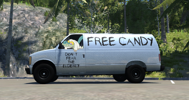 You have nothing to fear from the elderly Free Candy Van Know Your