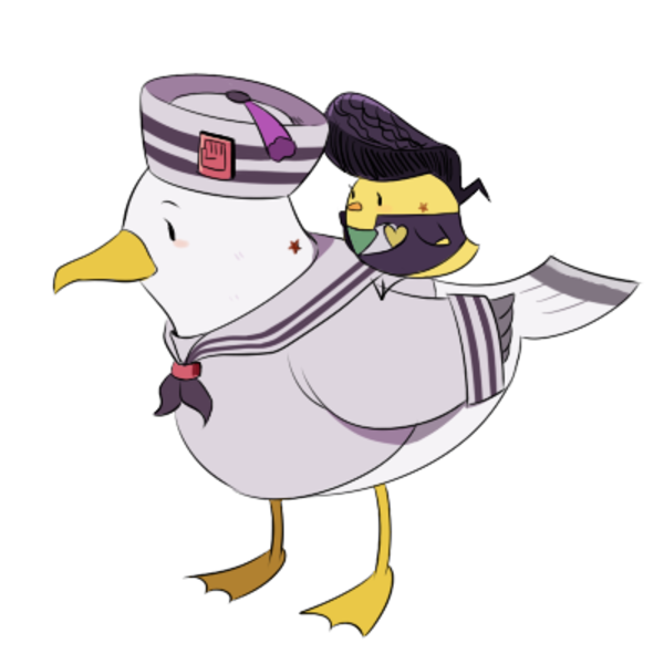 Jo2uke and Josuke think they are birds JoJo's Bizarre Adventure