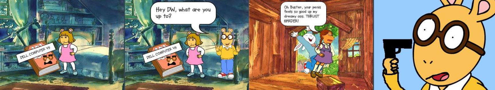 Arthur Muffy Porn - Arthur Sees DW's Porn | Arthur Comic Creator | Know Your Meme