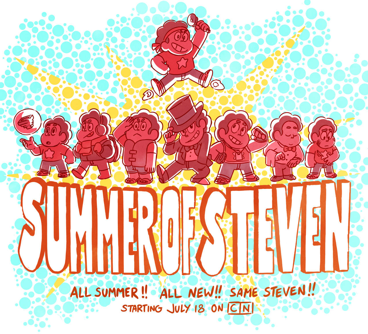 Summer of Steven Promo Art | Steven Universe | Know Your Meme