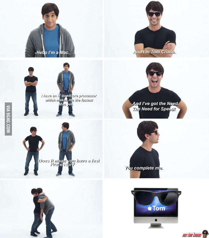 Tom vs Mac. | Mac vs PC | Know Your Meme
