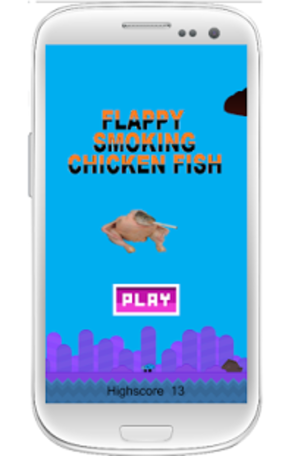 Flappy Smoking Fish Gameplay Fish Chicken Smoking a Cigarette Know