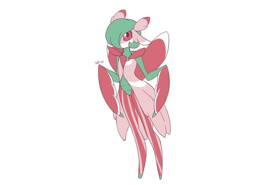 Gardevoir-Lurantis Pokefusion Pokéfusion / Pokémon Fusion.