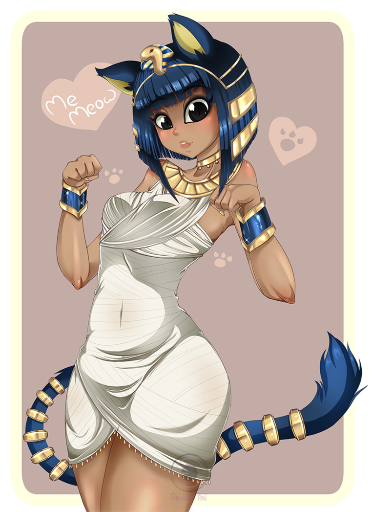 Human Ankha | Ankha | Know Your Meme