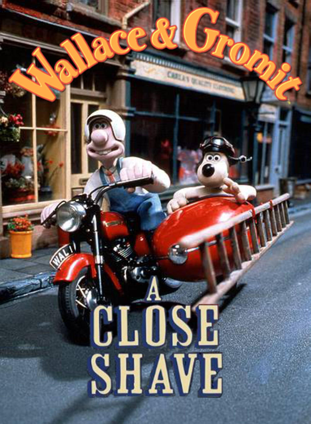 A close shave poster Wallace and Gromit / Wensleydale Know Your Meme