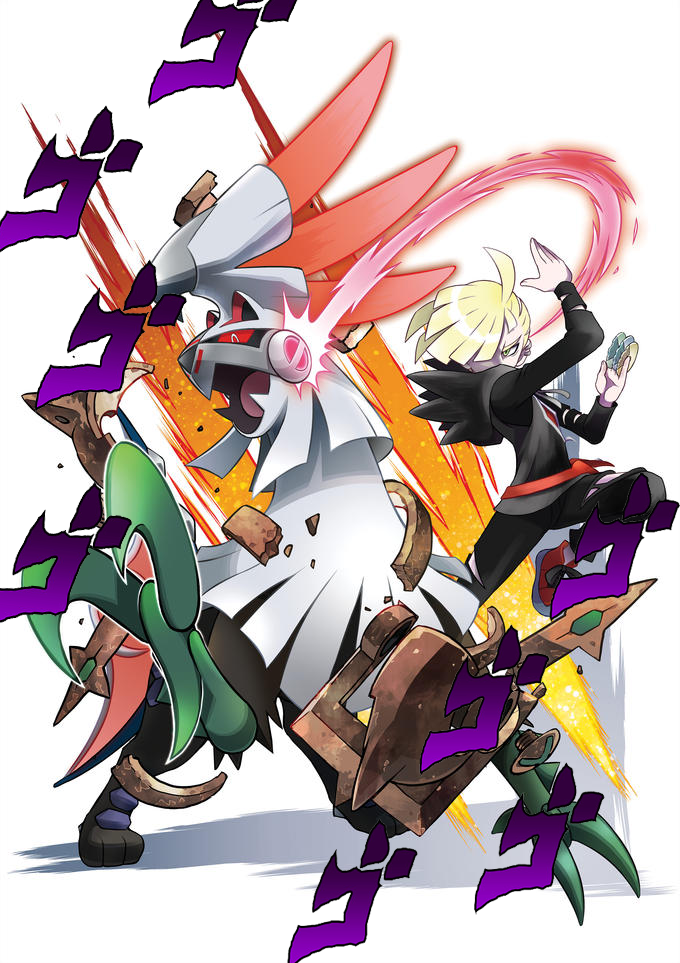 Gladion Is A Jojo Character Confirmed Menacing ゴゴゴゴ Know Your Meme