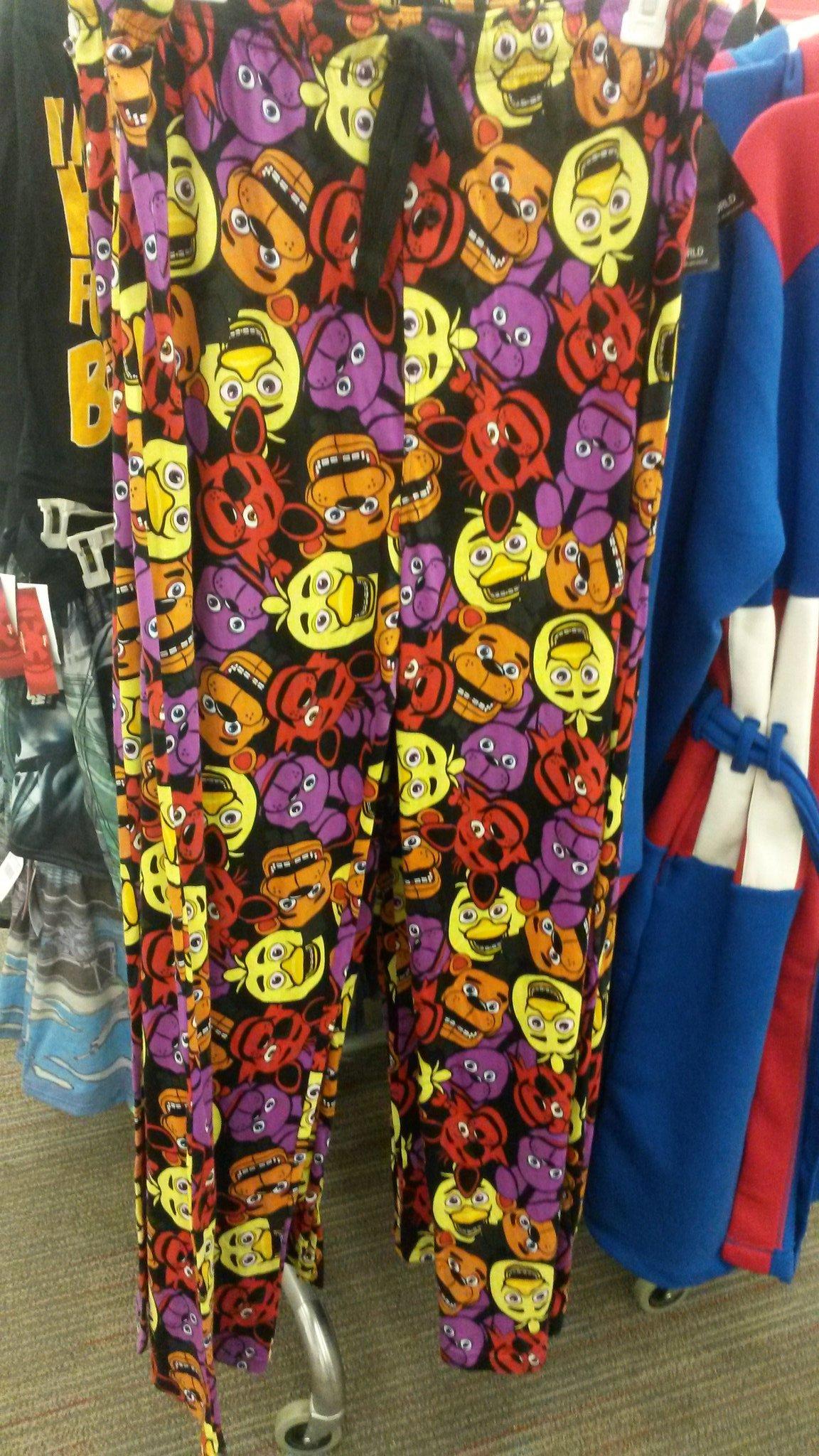 FNAF themed pajama pants at Target Five Nights at Freddy's Know