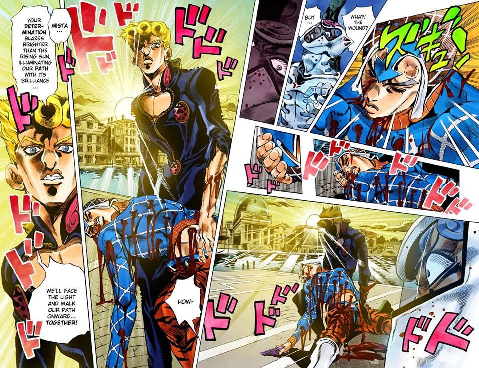 Giorno and Mista's determination JoJo's Bizarre Adventure Know Your