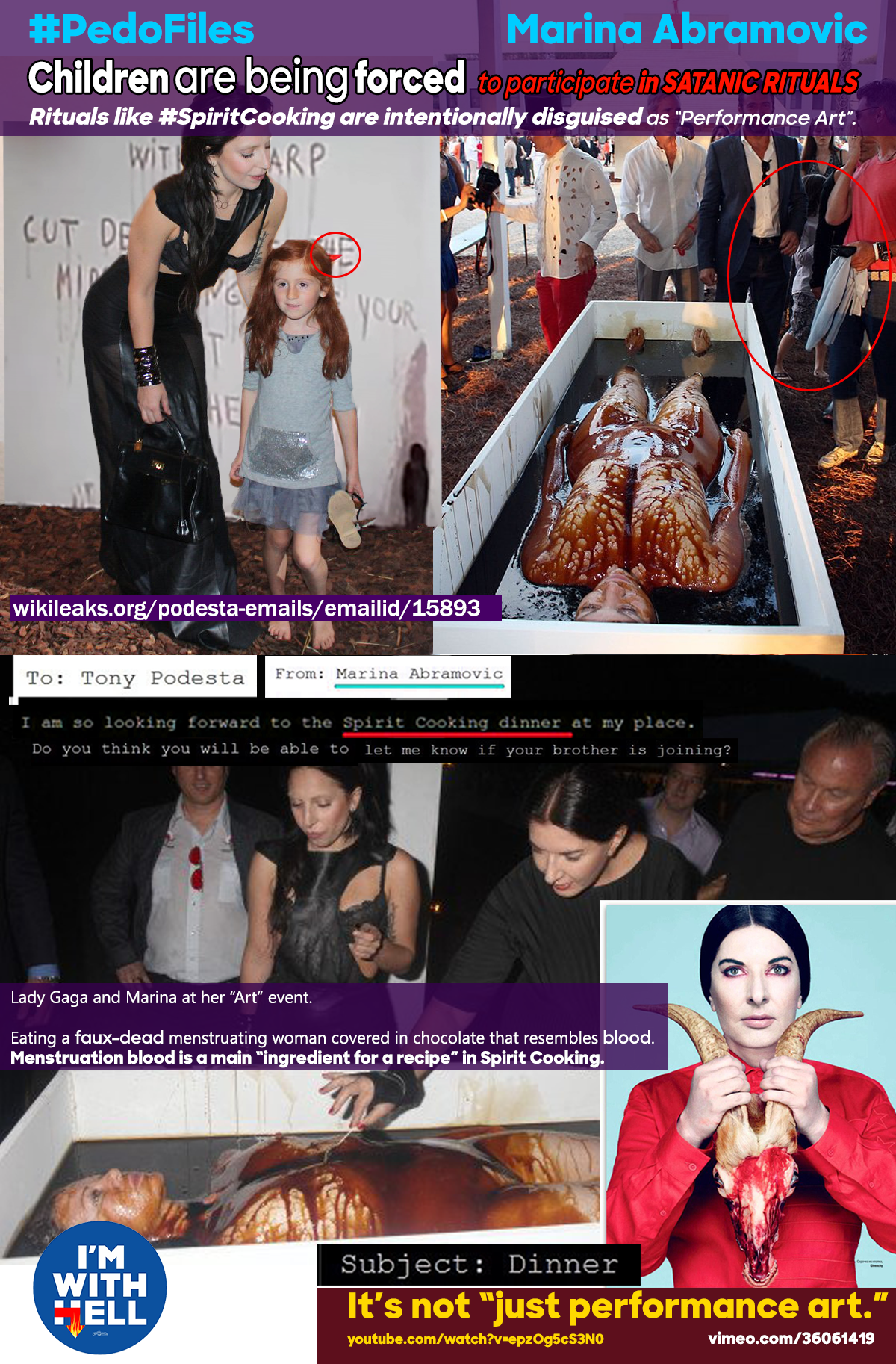 ART OR EVIL? ALL IN THE EYES OF THE BEHOLDER... 2 Just a little hometown spirit cooking ;) | Pizzagate | Know Your Meme