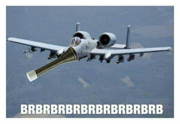 BRBRBRBRBRBRBRBRBRB | BRRRT / A-10 Thunderbolt II Firing Sound | Know