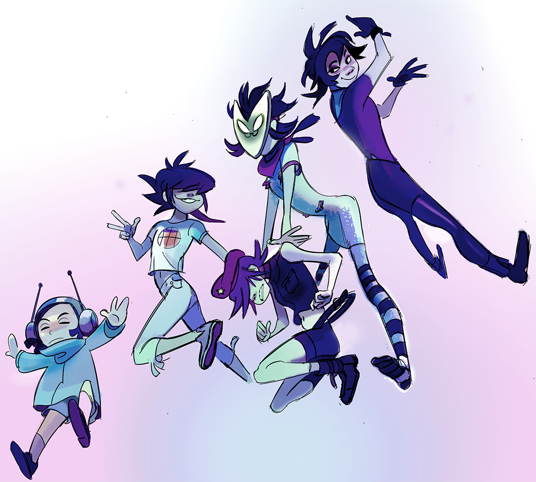 Noodle growing up Gorillaz Know Your Meme