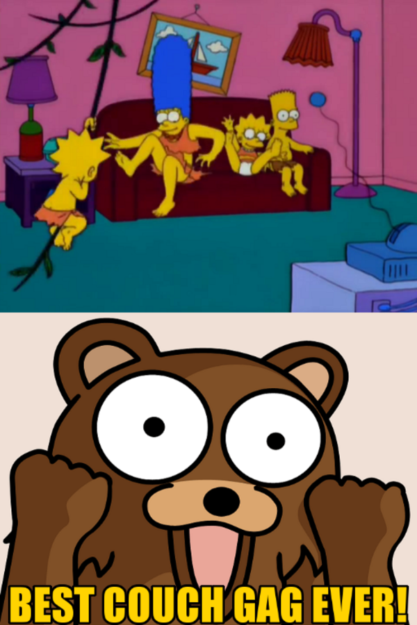 Pedobear S Favourite Couch Gag The Simpsons Couch Gag Know