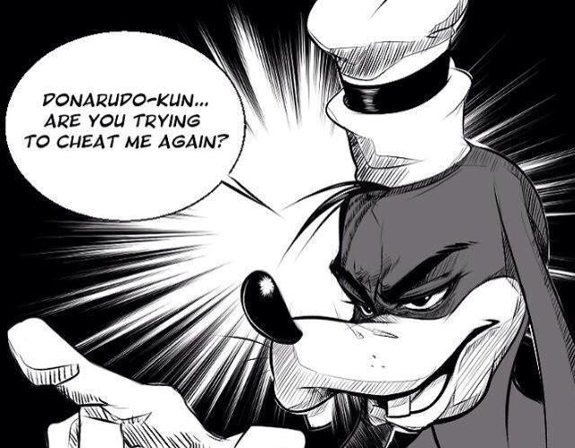 Donarudo Kun Donald Kun Wait A Sec Are U Trying To Cheat Me Again Know Your Meme