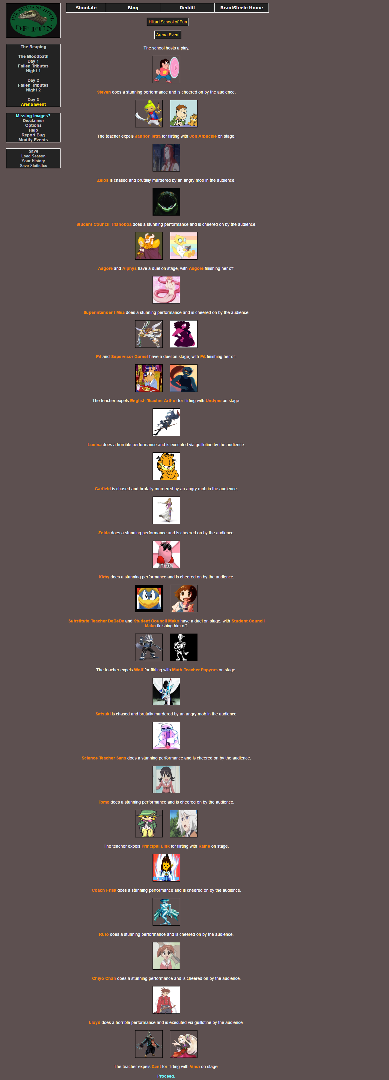 a-horrid-school-play-hunger-games-simulator-know-your-meme