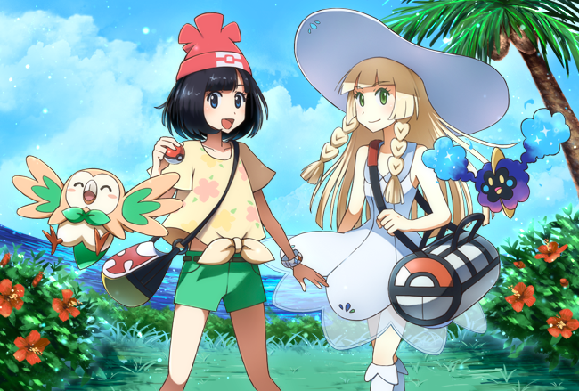 Lillie sun and moon anime
