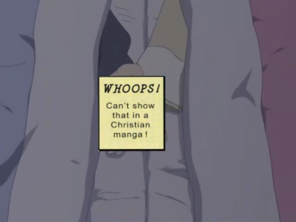 2lewd | Whoops! Can't Show That in a Christian Manga! | Know Your Meme - Cant Show That In A Christian Manga