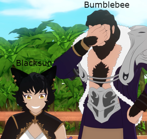 Shipper Reactions To The Blake And Sun Scene Rwby Know Your Meme