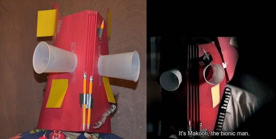 Makooti the Bionic Man Costume | Bionicle | Know Your Meme