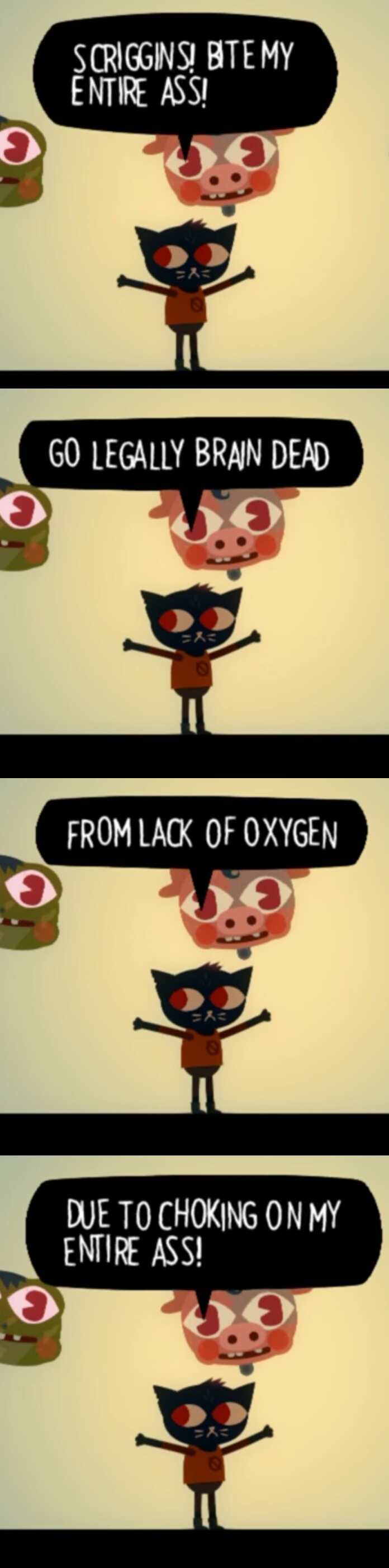An example of Night in the Woods Deep Writing™ | Night in the Woods | Know Your Meme