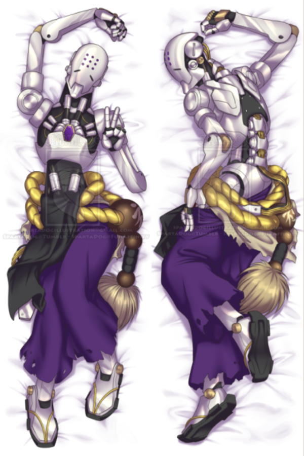 overwatch genji body pillow