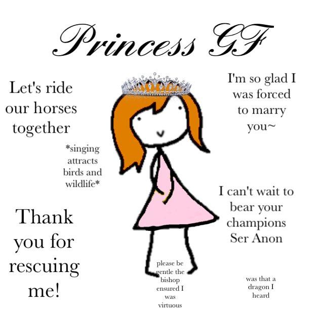 Princess GF Ideal GF Know Your Meme