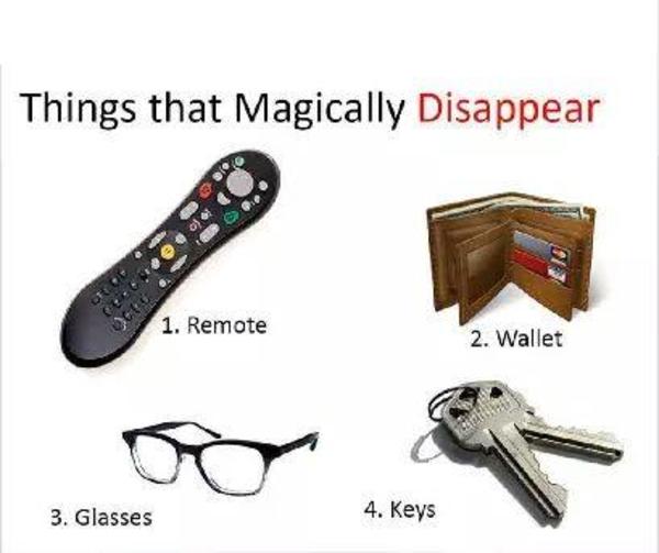 Things That Magically Disappear Things That Disappear When You Need