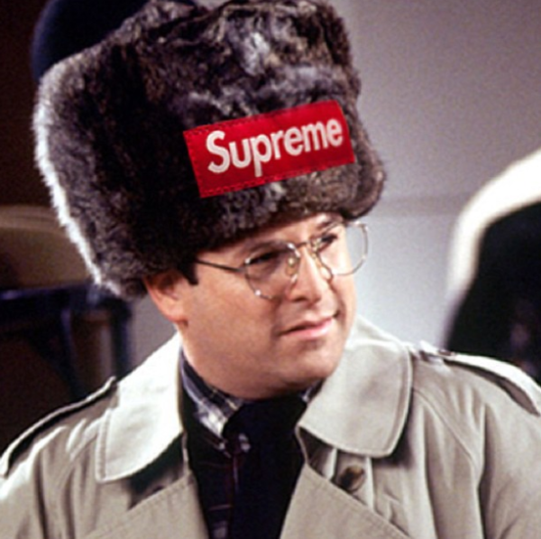 supreme russian hat