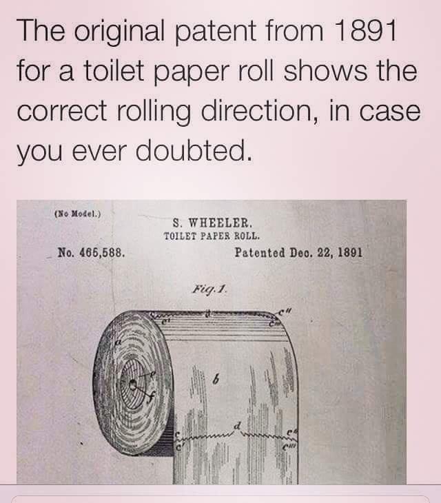 Debate is over folks The Great Toilet Paper Debate Know Your Meme