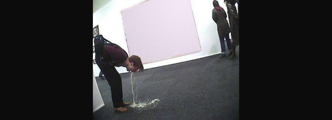 Puke Template | Art Gallery Puking | Know Your Meme