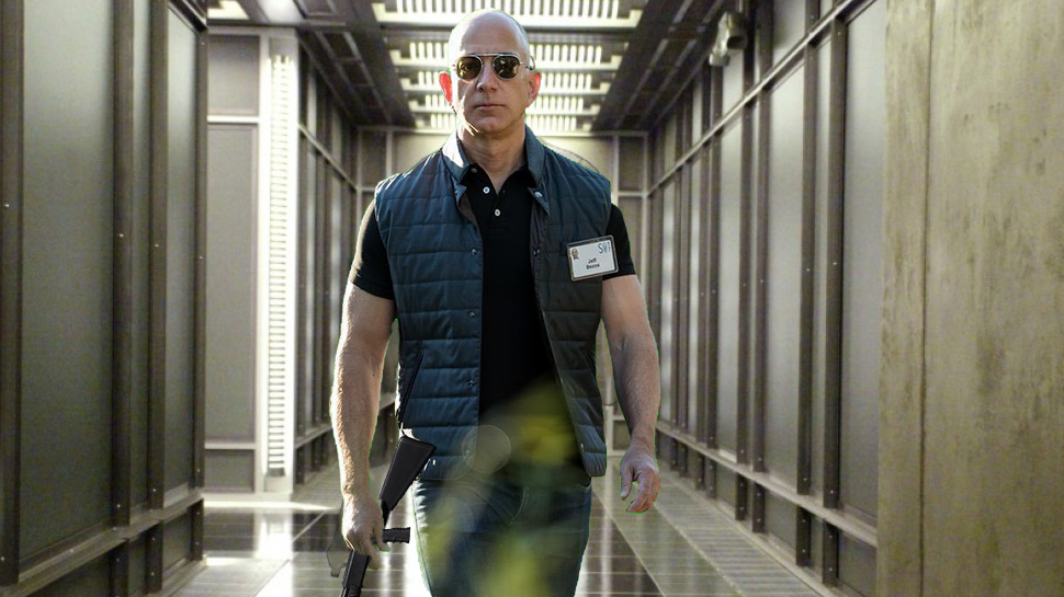 I'll be back...with more savings | Swole Jeff Bezos | Know Your Meme