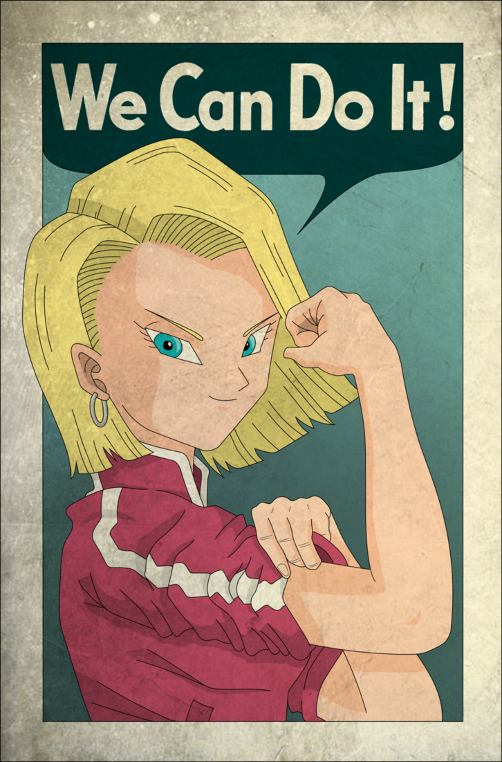 Android 18 The Wrecker By Dfjonesart Dragon Ball Know Your Meme