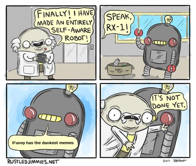 ifunny self aware robot