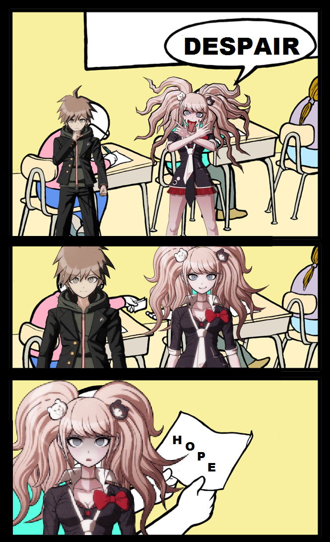 Hope vs Despair Quiz Kid / Kid Passing Note Know Your Meme