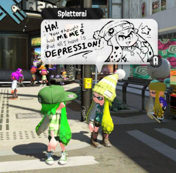 *Sad squid sounds* Splatoon Know Your Meme