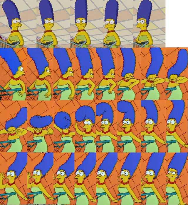 Same scene different frames | The Simpsons | Know Your Meme