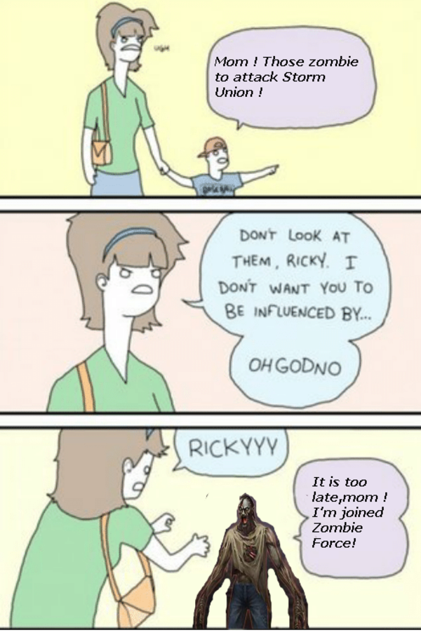 Don't Look at Zombie Force Ricky ! | Don't Look at Them Ricky! | Know ...