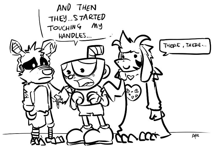 My name is Cuphead and Im a victim of R34. | Cuphead | Know Your Meme