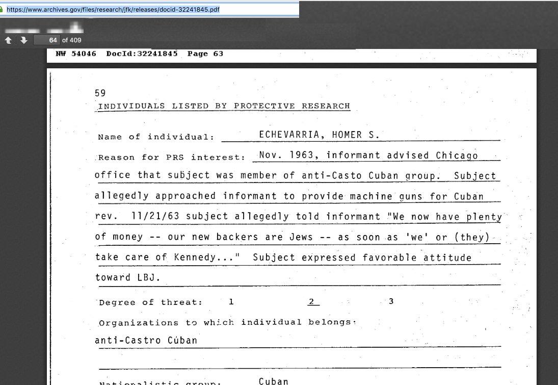 (they) take care of Kennedy Triple Parentheses / (((Echo))) Know