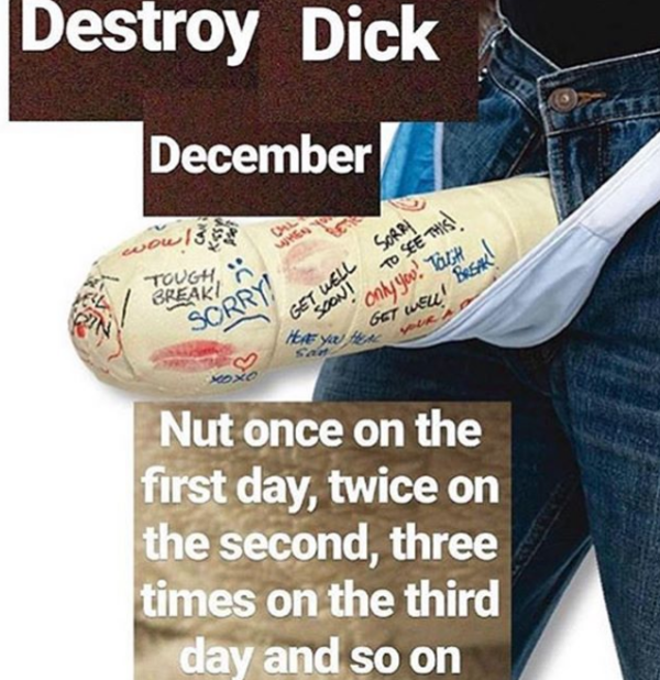 Destroy dick december